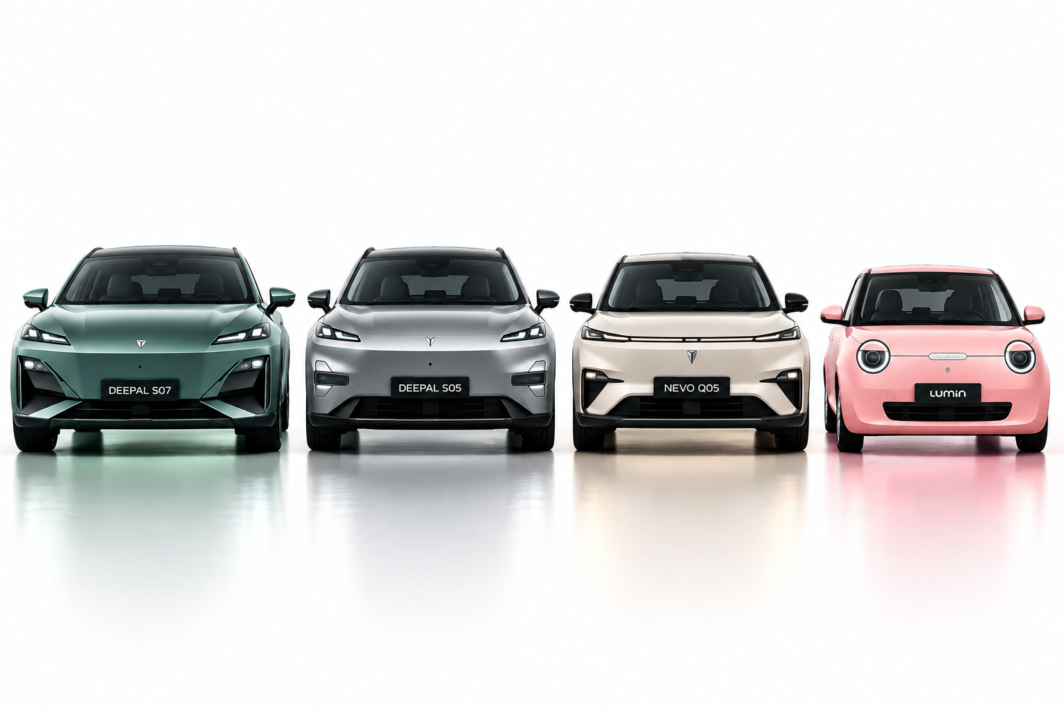 Jajaran Changan DEEPAL S07, DEEPAL S05, NEVO Q05, dan Lumin
